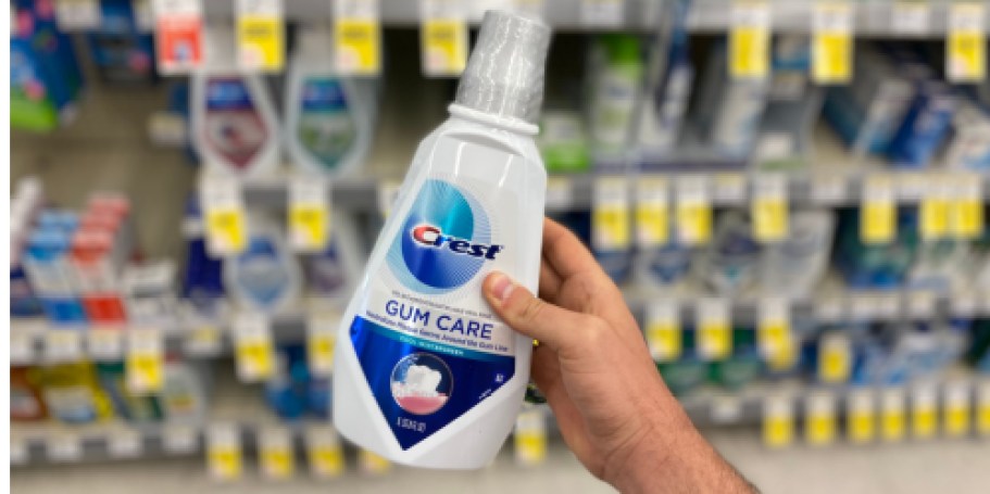 Crest Gum Care Mouthwash 2-Pack Only $7.58 Shipped for Amazon Prime Members (Reg. $19)