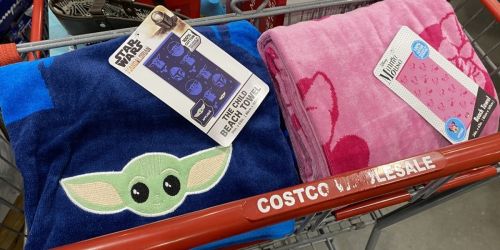 Disney Embroidered Beach Towels Only $14.99 for Costco Members