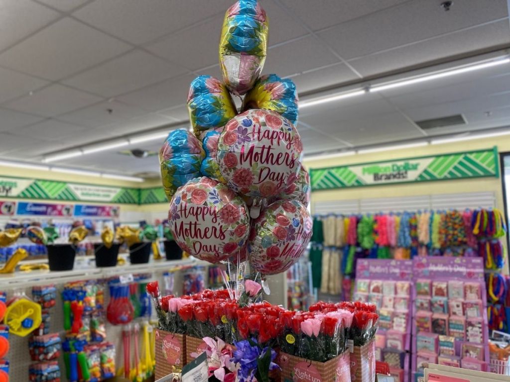 Mother's Day balloons in store