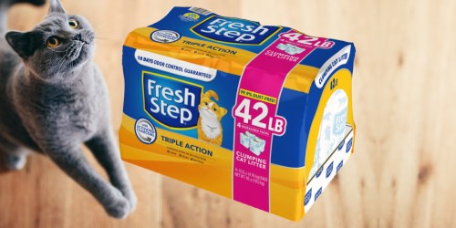 Fresh Step 42lb Cat Litter Only $10.49 Each on PetSmart.com (Regularly $20)