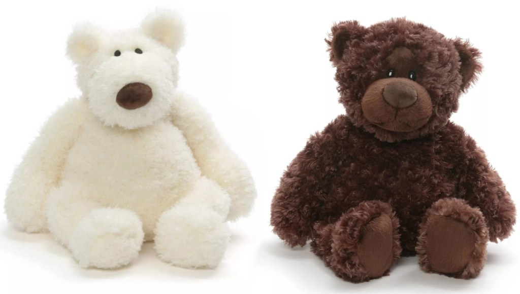 two plush bears
