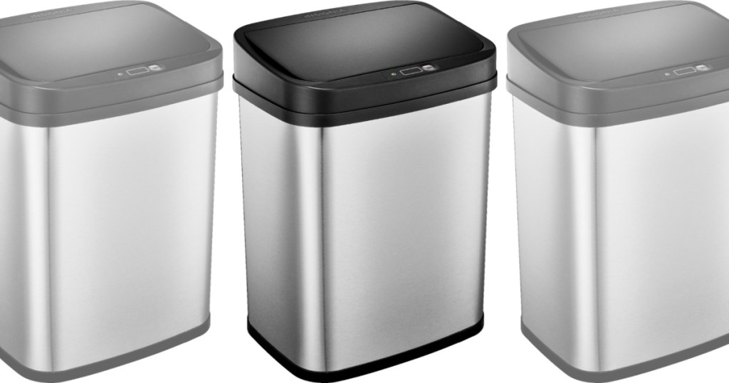 3 insignia automated trash cans