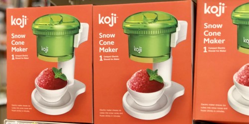 Koji Electric Snow Cone Maker Only $29.99 on Target.com