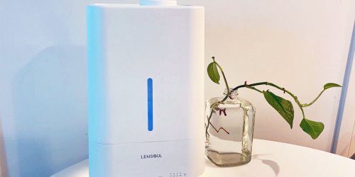 Ultra-Quiet Humidifier & Oil Diffuser w/ Night Light Only $29.99 Shipped on Amazon