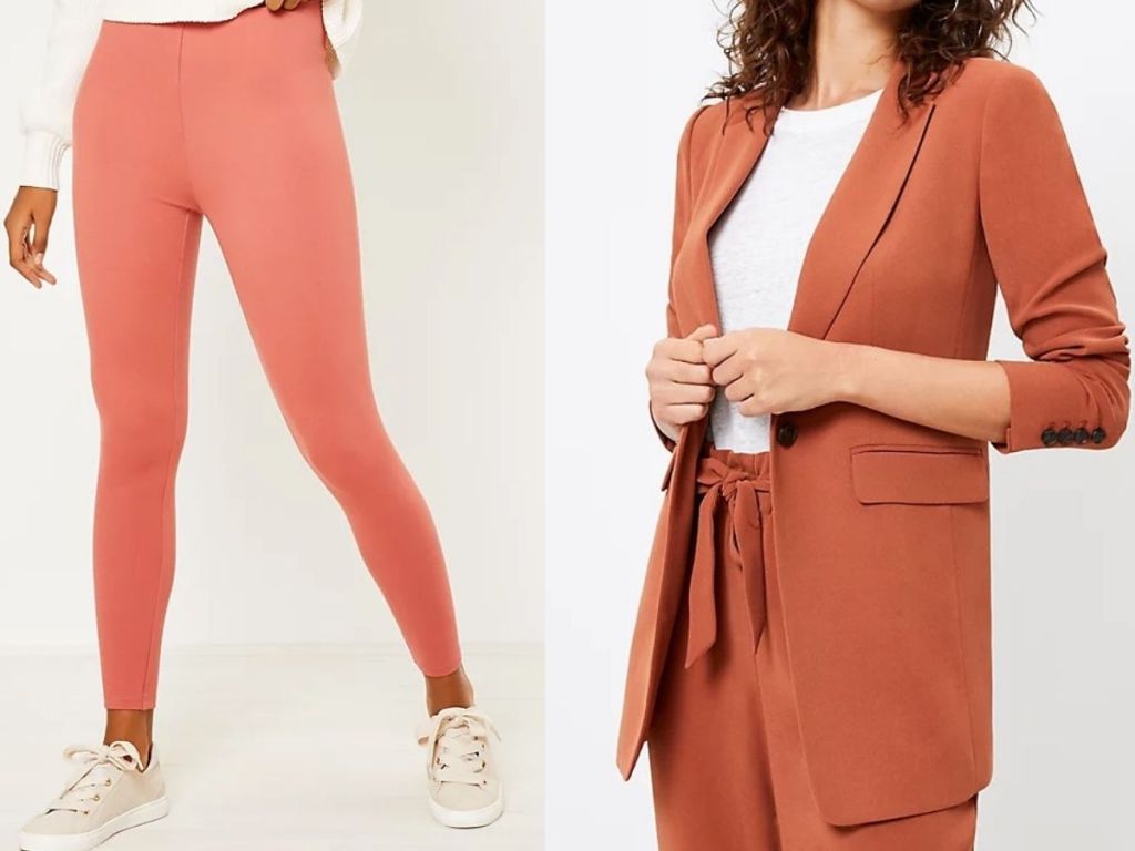 Loft women's leggings and blazer