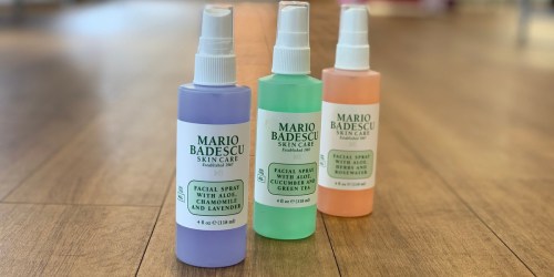 Mario Badescu Facial Sprays 4-Pack Only $14 Shipped for Amazon Prime Members + More