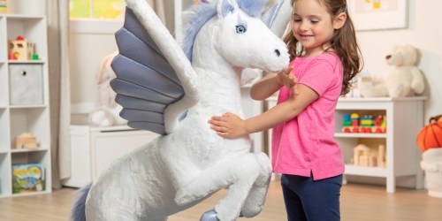Melissa & Doug Jumbo Pegasus Plush Only $28.55 (Regularly $120) + Free Shipping for Amazon Prime Members