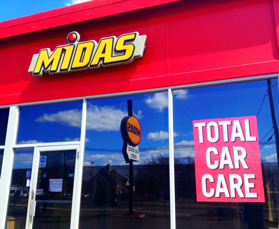 Midas Car Care storefront