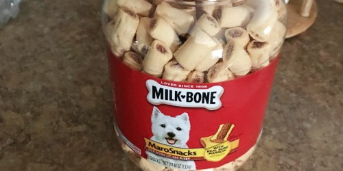 Milk-Bone MaroSnacks Dog Treats 40oz Tub Only $6.75 Shipped on Amazon (Regularly $12)