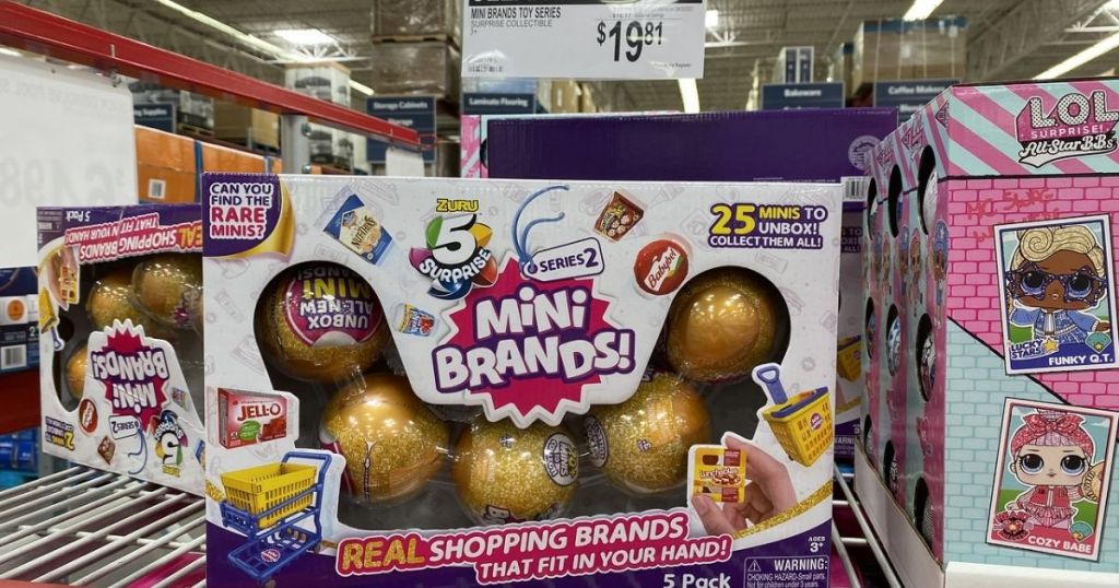 Mini Brands 5-pack Sam's Club