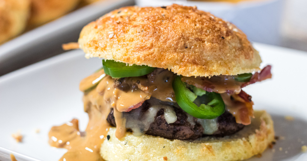 Peanut Butter Bacon Burger