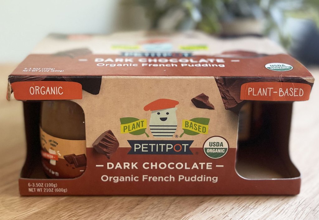 box of petitpot chocolate pudding cups