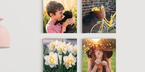 4 FREE Snapfish 8×8 Photo Tiles | Just Pay Shipping