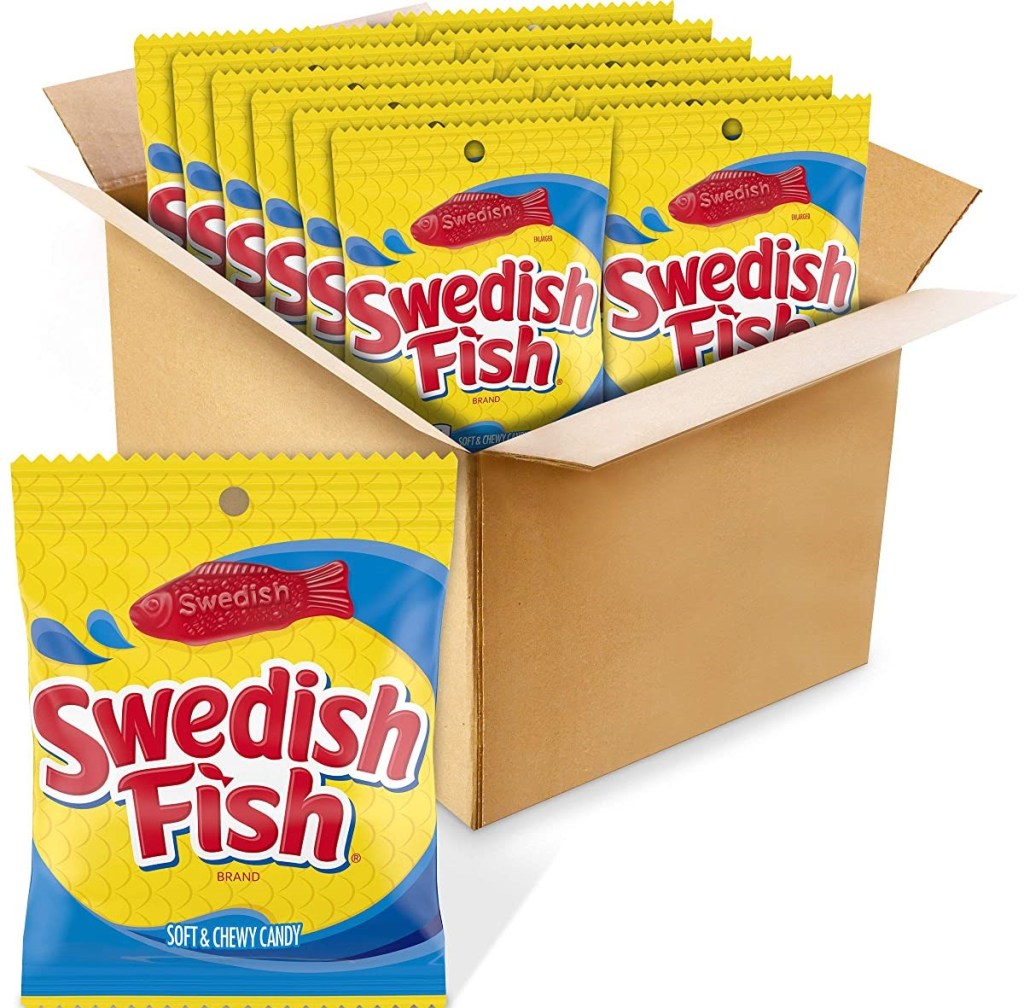 box of Swedish Fish