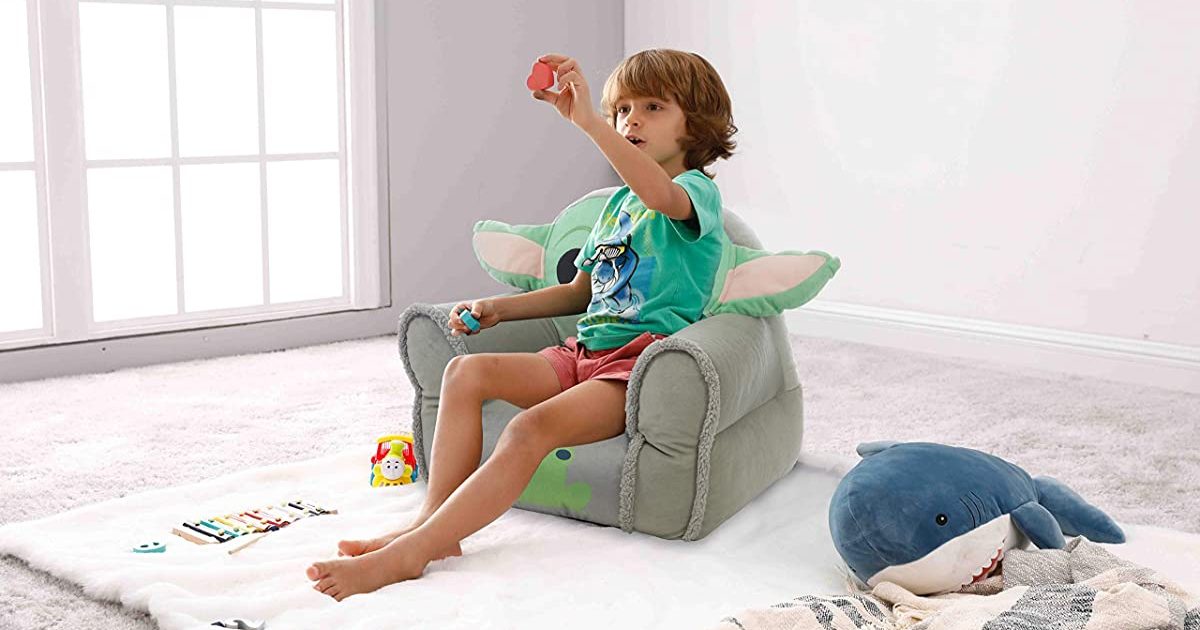 The Child Sherpa-Trim Bean Bag