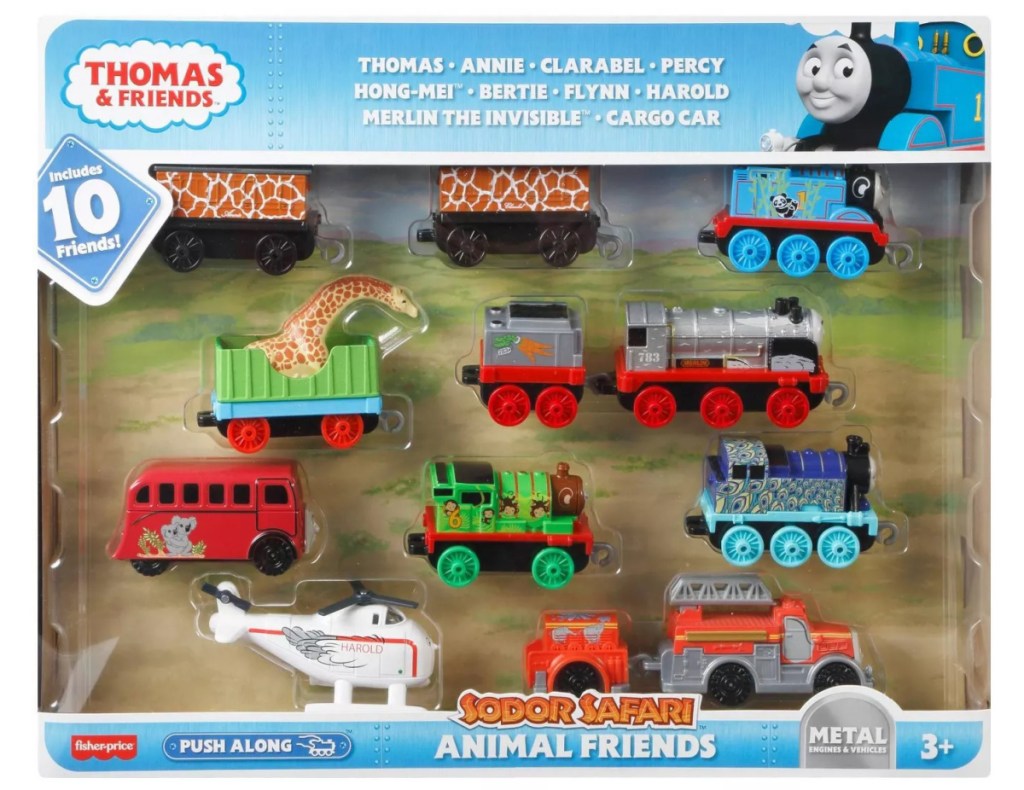 large set of train sets