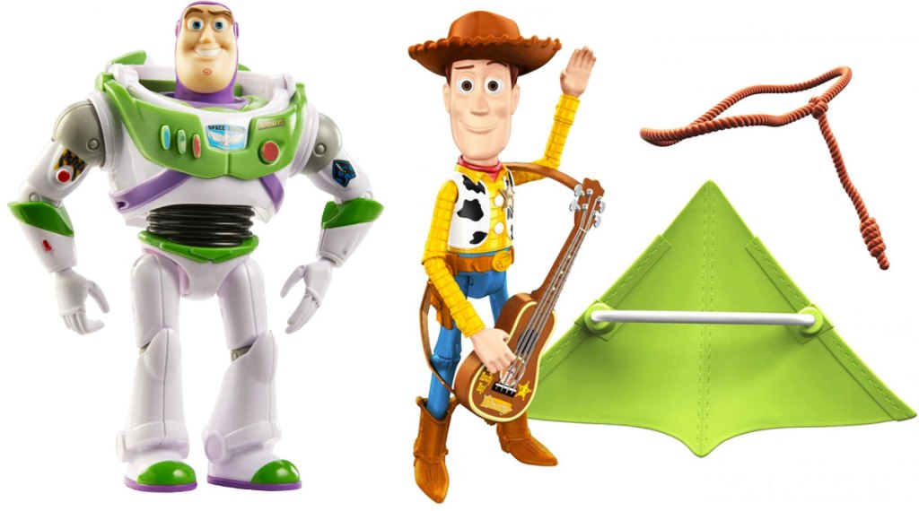 toy story buzz lightyear and woody action figures