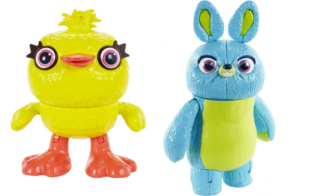 toy story ducky & bunny action figures
