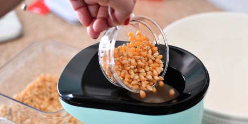 This Highly Rated Popcorn Maker Makes Fresh Popped Popcorn In Minutes (Lowest Price Right NOW!)