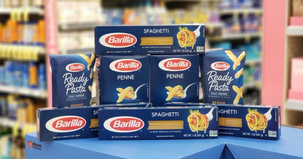 barilla noodles in store at walgreens