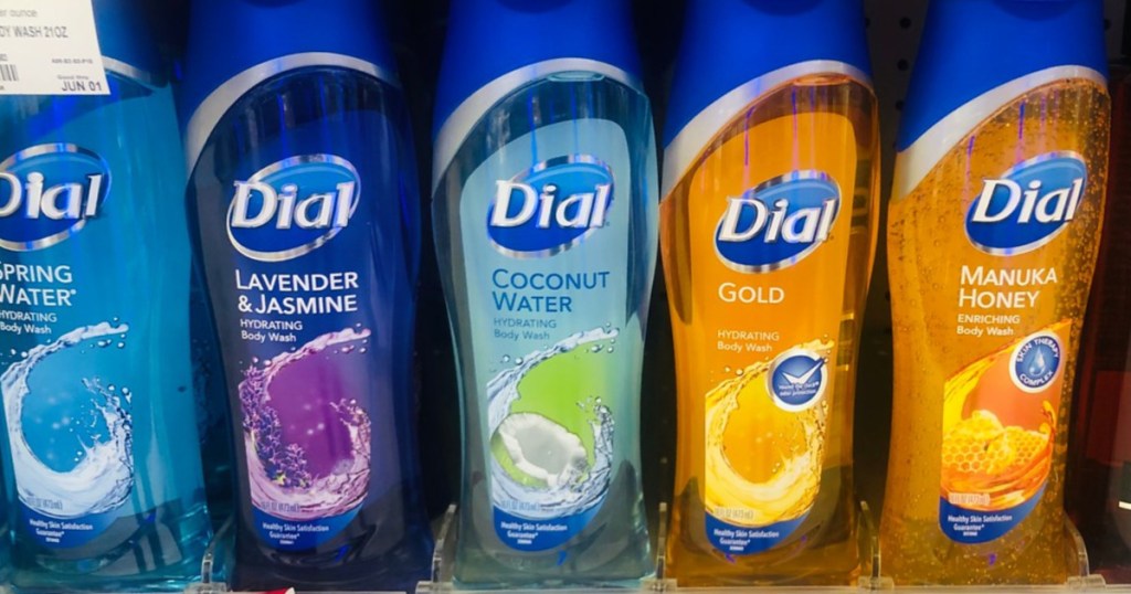 dial coconut water hydrate bodywash