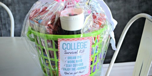 Make a College Survival Kit With Dollar Tree Items!