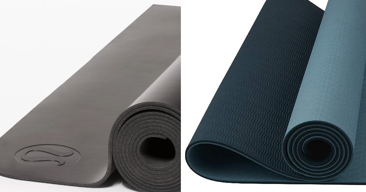 lululemon vs gruper yoga mat