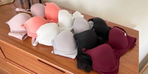 Women’s Wire Bras 6-Pack from $19.99 Shipped | Just $3.33 Per Bra