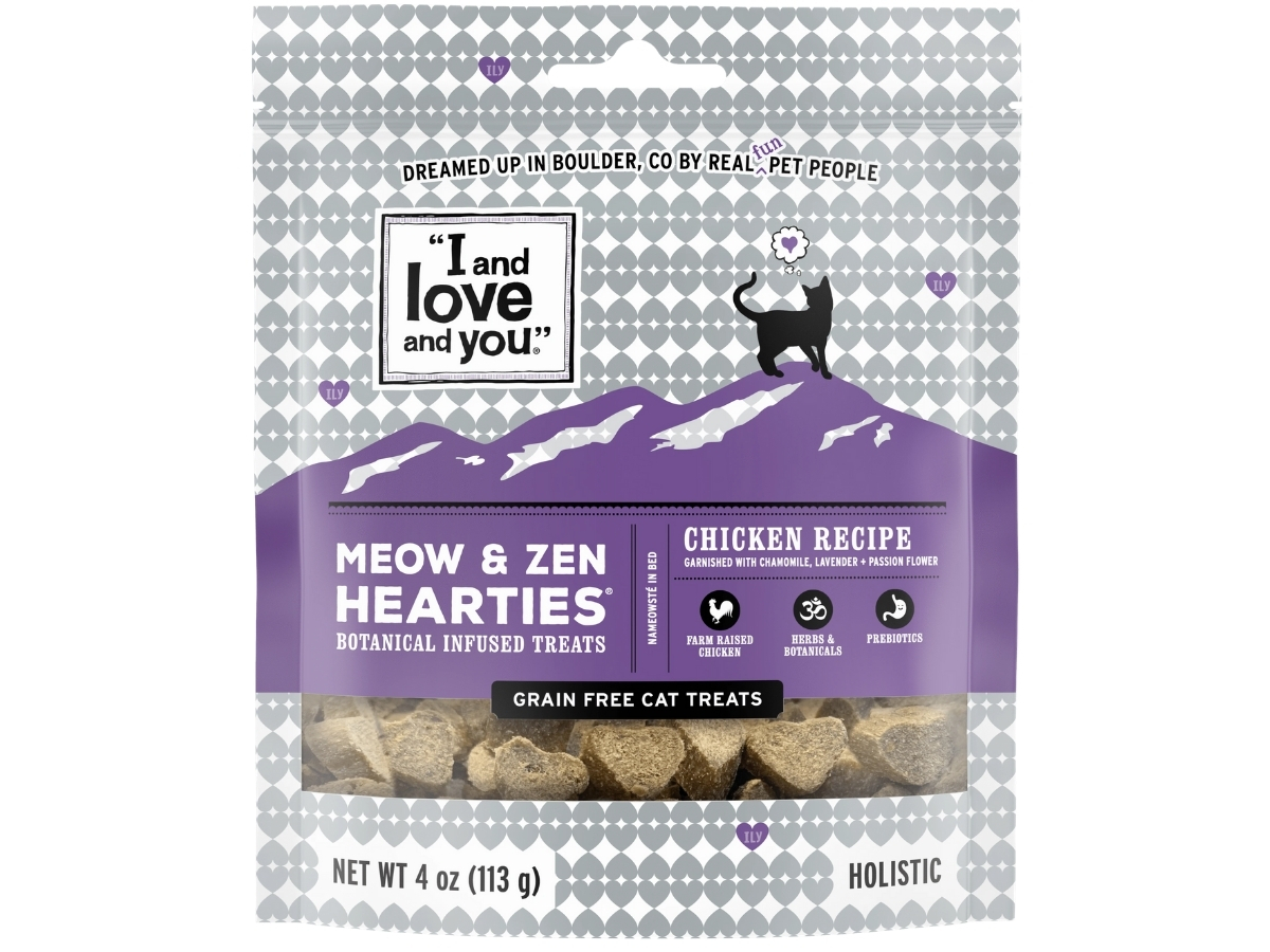 i and love and you cat treat bag