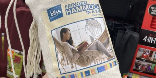 Bliss Fringed Hammock in a Bag Only $21.87 on Walmart.com (Regularly $35)