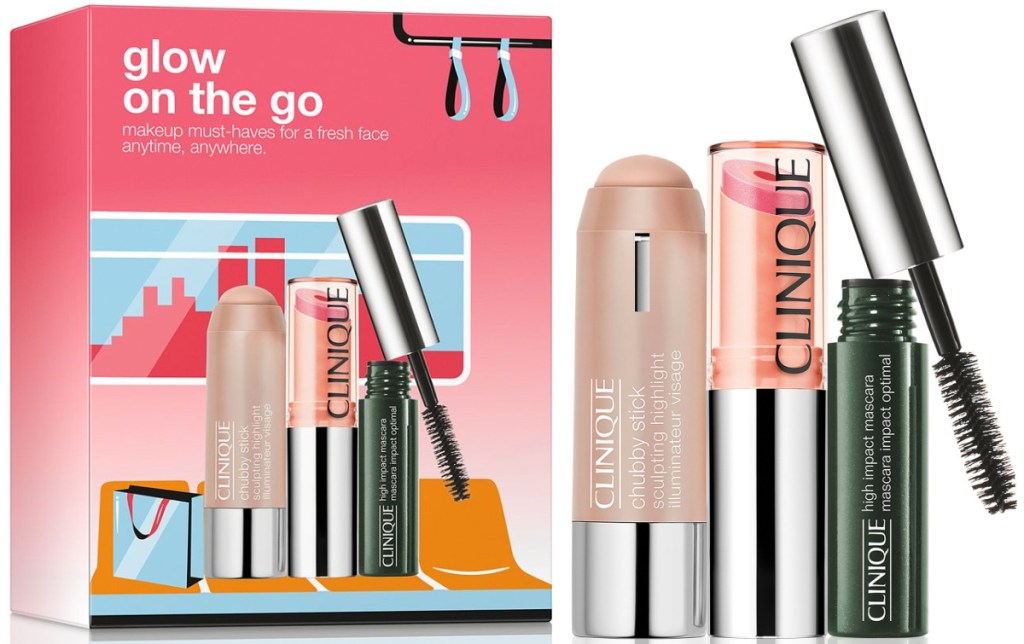 Clinique Glow On The Go: Makeup Set