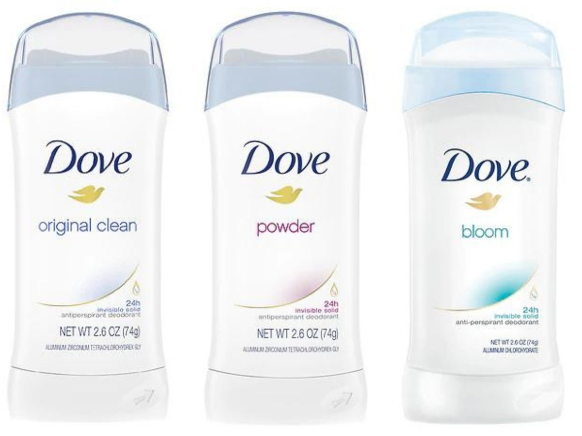Dove Deodorant 