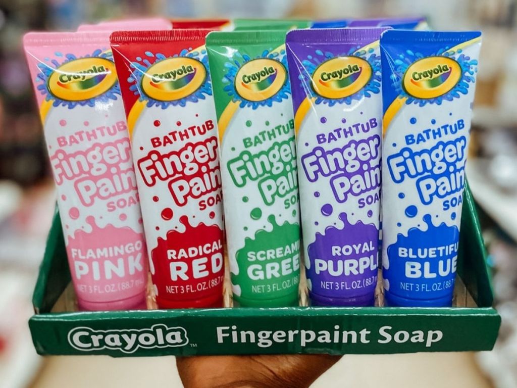 Crayola Fingerpaint Bath Soap