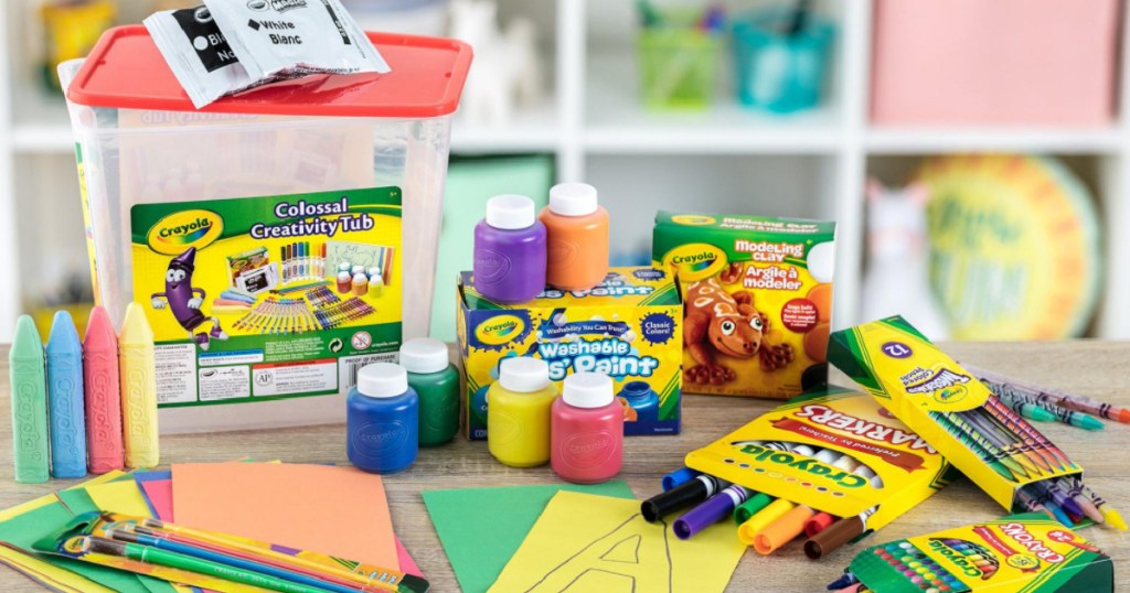 crayola activity set