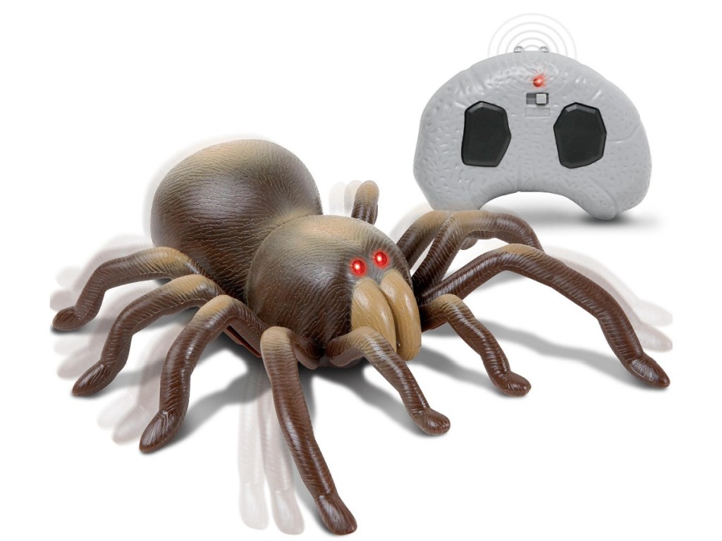 Remote control spider with remote