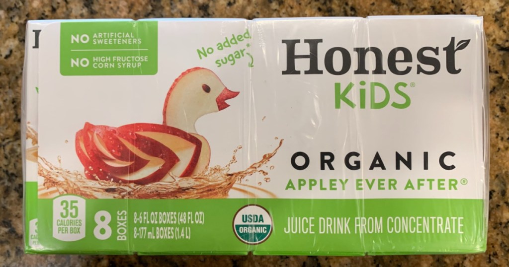 honest kids apple juice boxes