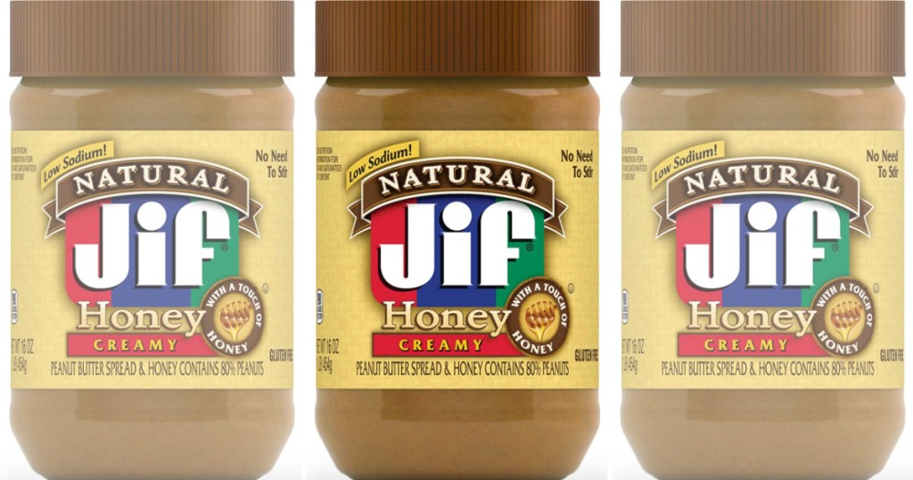 jif peanut butter with honey 