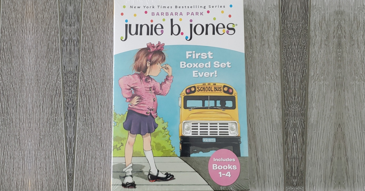 front cover of the junie b jones boxed set
