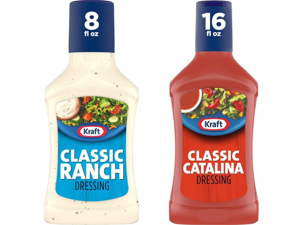 Kraft Ranch and Catalina dressings