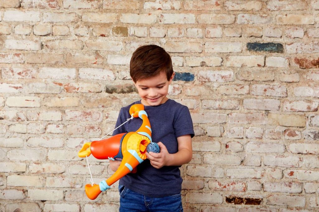 boy with Little Tikes Bow