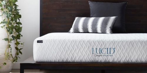 Lucid Memory Foam Mattresses from $138 Shipped on HomeDepot.com