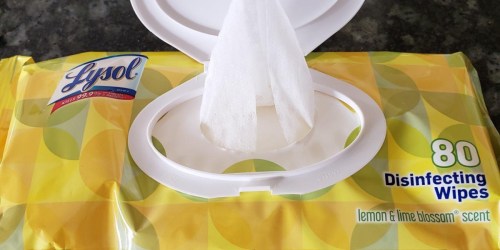 Save $4.99 on Lysol Wipes w/ New Printable Coupon