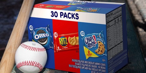 Oreos, Ritz Crackers, & Chips Ahoy! 30-Count Variety Pack Only $6.98 Shipped on Amazon