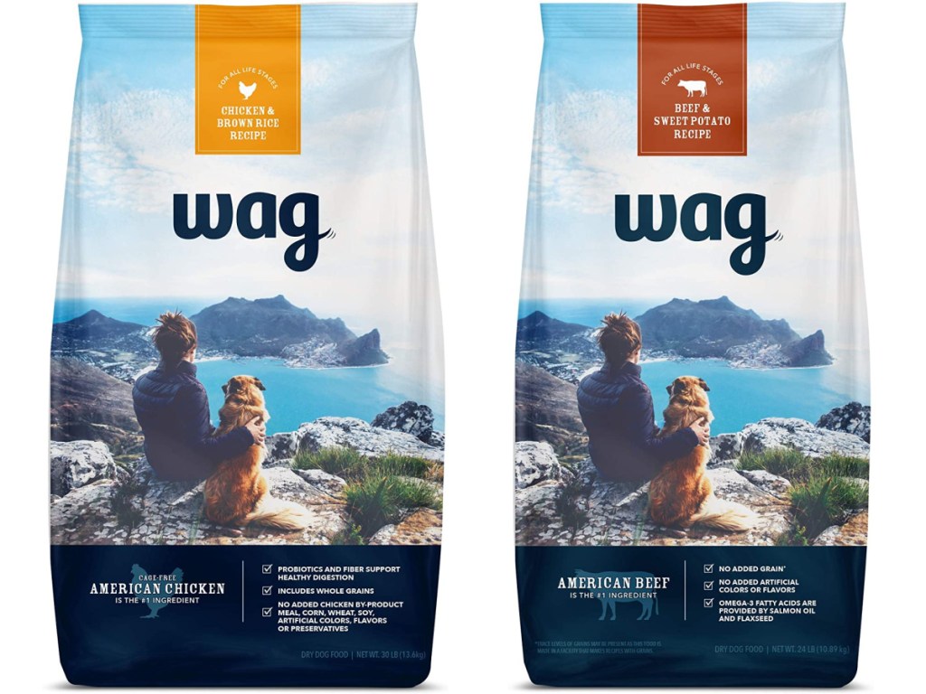 wag brand dry pet food