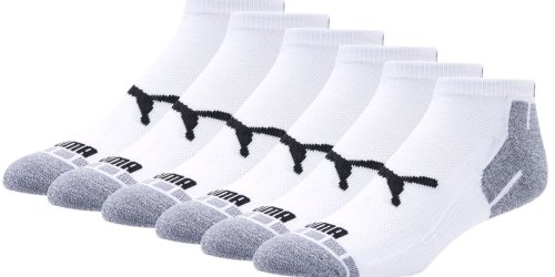 PUMA Men’s Socks 6-Pack Only $6.99 Shipped (Regularly $18)