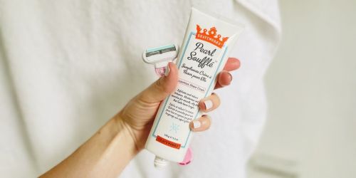 This Shaving Cream Helps Slow Down Hair Growth & is Only $13.30 Shipped on Amazon