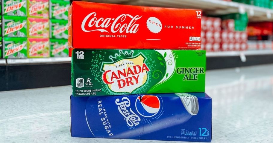 Soda 12-Packs at Target