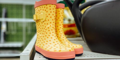 Sun Squad Kids Garden & Rain Boots Only $10 on Target.com (Regularly $15)