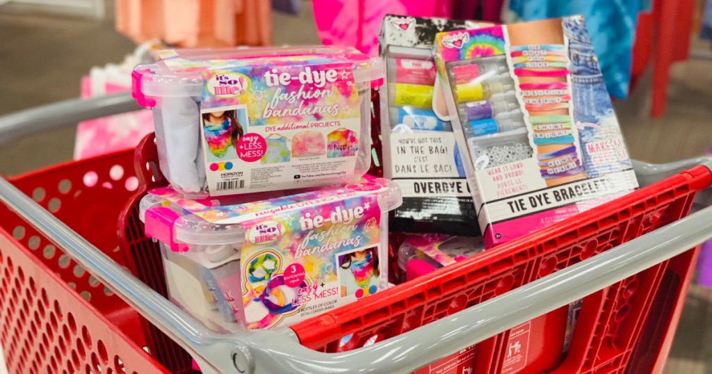 kids crafting kits in Target cart