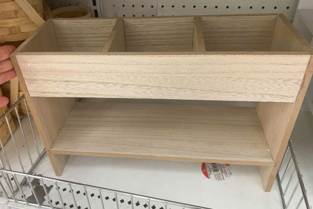 wooden desk organizer at target